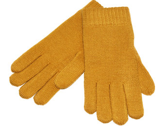 Dames Handschoenen met pels "Basic"    Gold