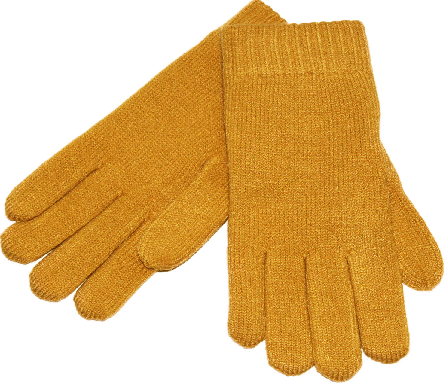 Dames Handschoenen met pels "Basic"    Gold