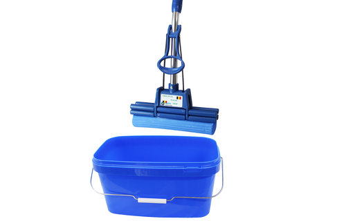 Emmer rechthoekig  10 Liter  Blauw Emmer rechthoekig  10 Liter  Blauw