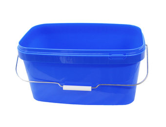 Emmer rechthoekig  10 Liter  Blauw