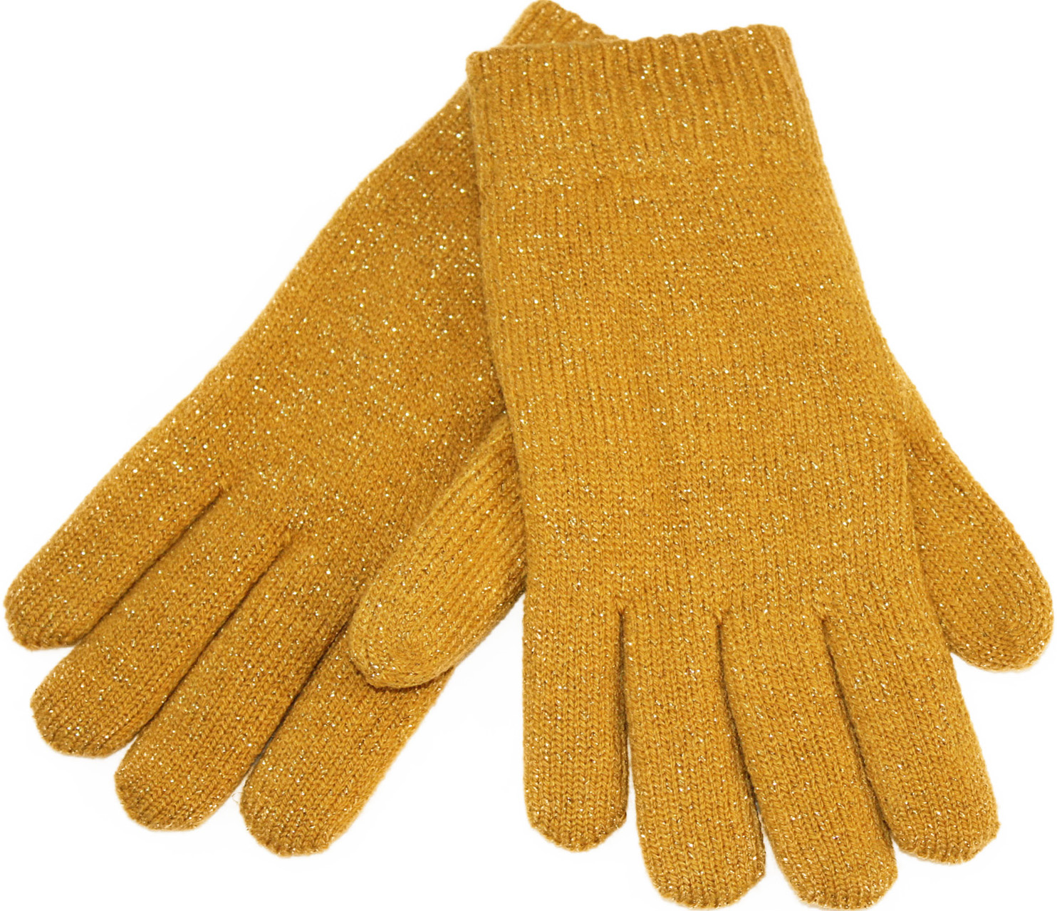 Dames Handschoenen met pels "Lurex" Gold Dames Handschoenen met pels "Lurex" Gold