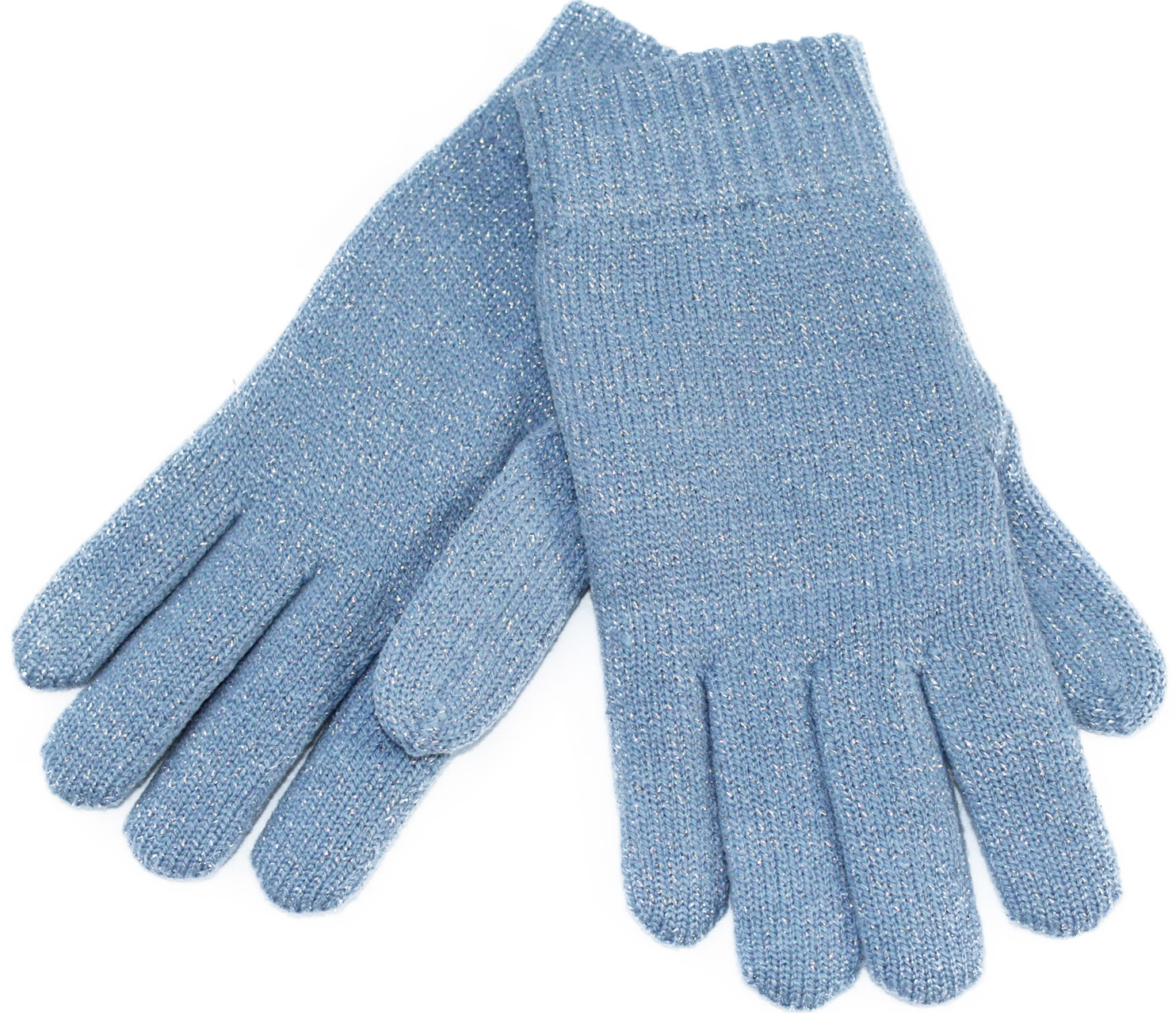 Dames Handschoenen met pels "Lurex" m Blue Dames Handschoenen met pels "Lurex" m Blue