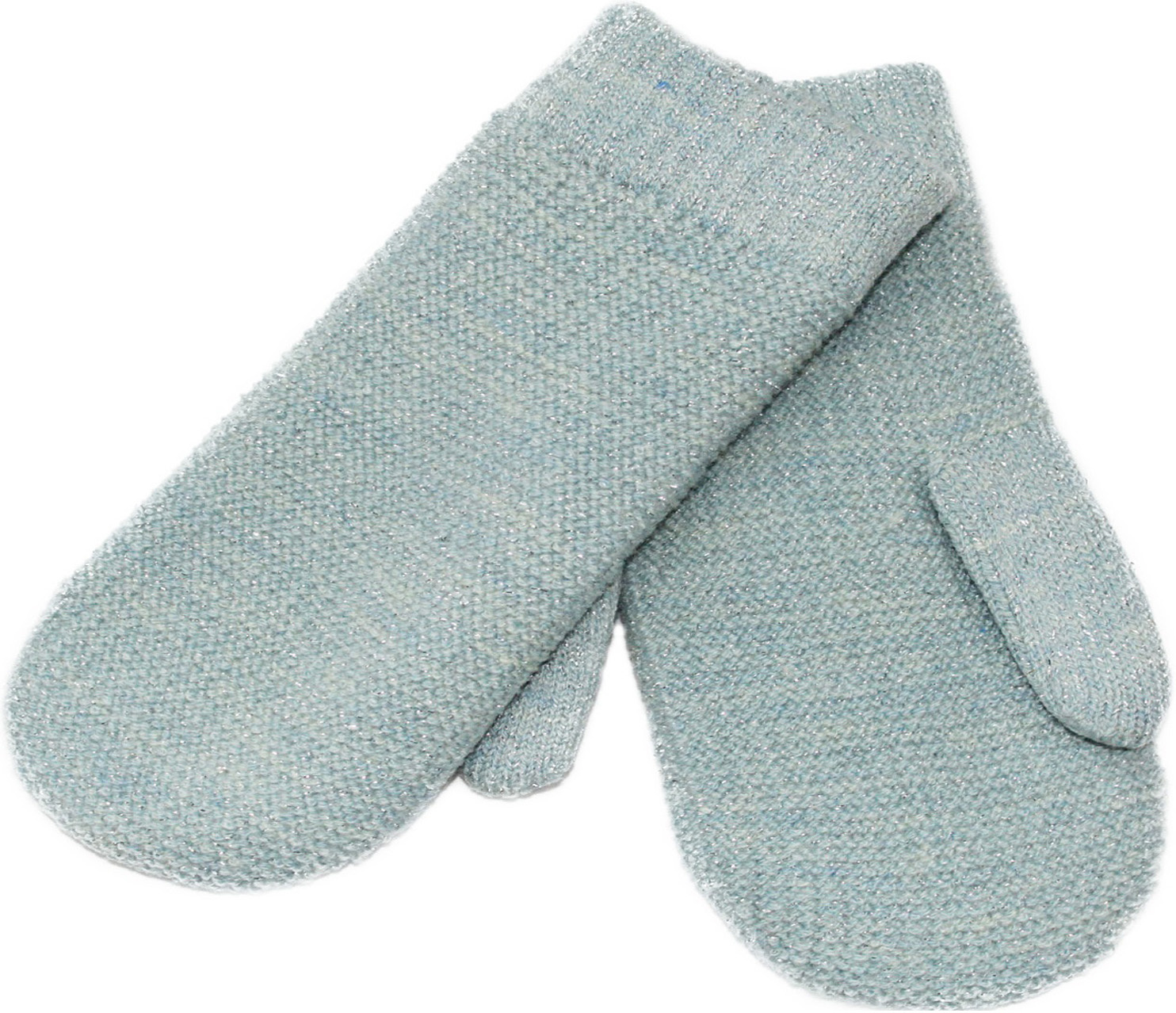 Dames Wanten met pels  "Lurex"    Mint Dames Wanten met pels  "Lurex"    Mint