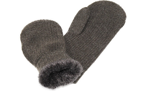 Dames Wanten met pels "Lurex"    d. Green Dames Wanten met pels "Lurex"    d. Green