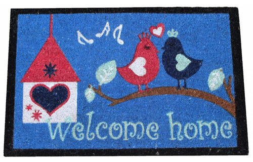 Kokosmat Welcome Birds 45x75 cm.