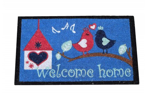 Kokosmat Welcome Birds 45x75 cm.