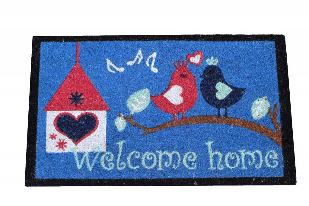 Kokosmat Welcome Birds 45x75 cm.