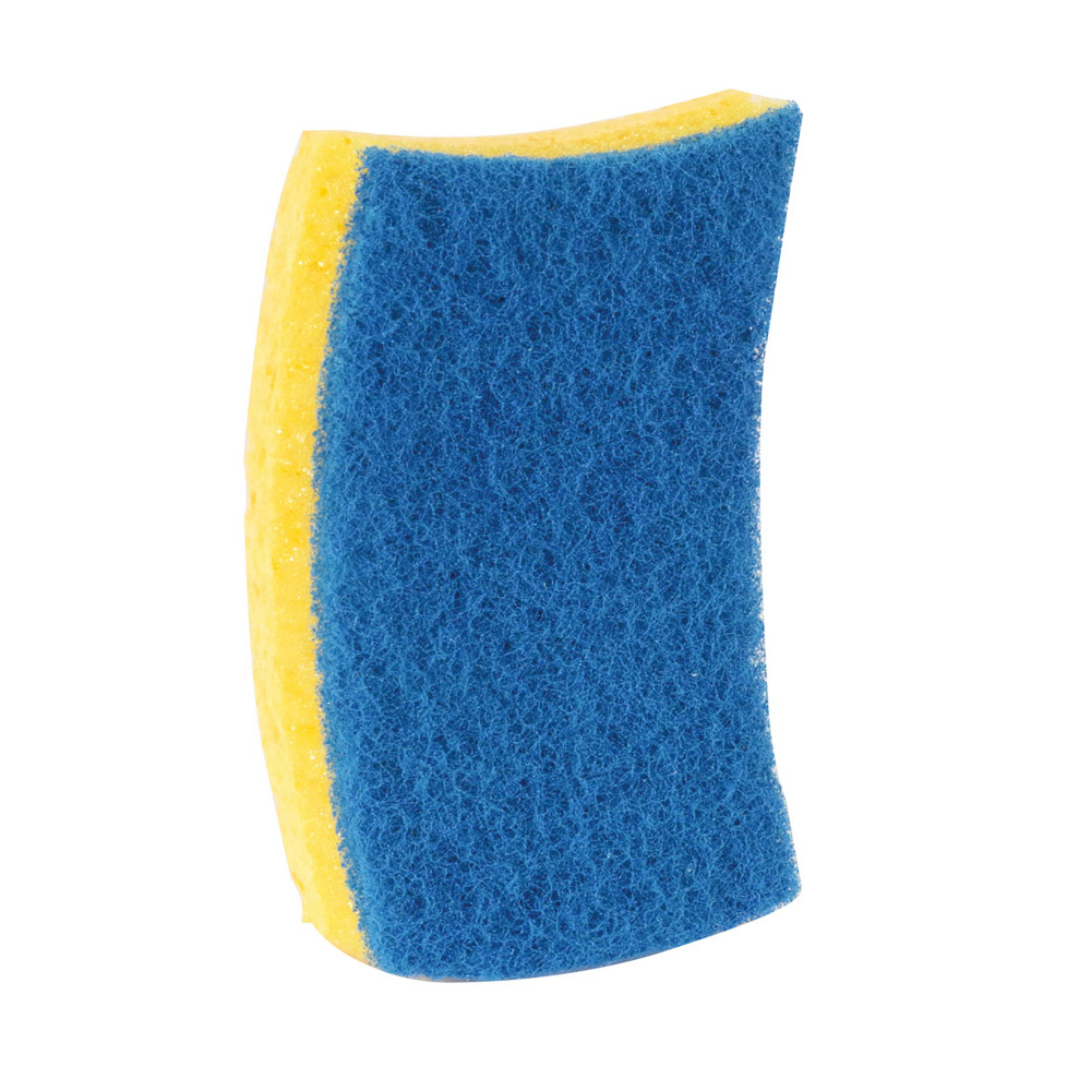 Delicate schuurspons 3-laags - Cello Soft blauw , 2 st.