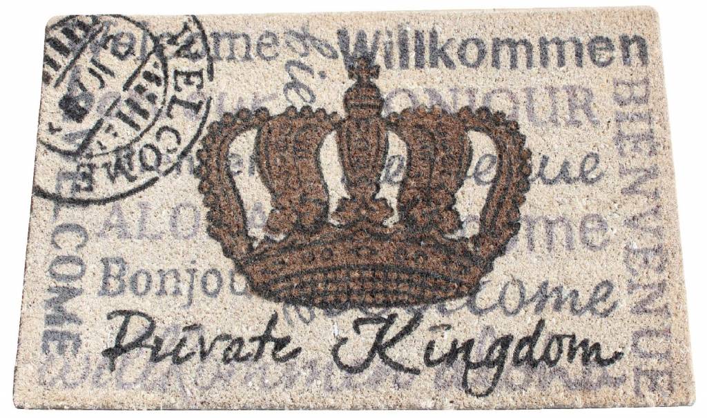 Kokosmat Private Kingdom 40 x 70 cm. Kokosmat Private Kingdom 40 x 70 cm.