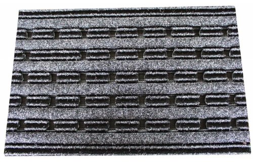 Naaldvilt deurmat Porto 40 X 60 cm. Grey Naaldvilt deurmat Porto 40 X 60 cm. Grey