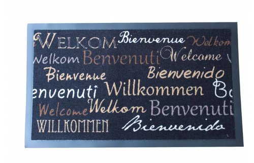 Deurmat Welcome freestyle 45x75 cm.