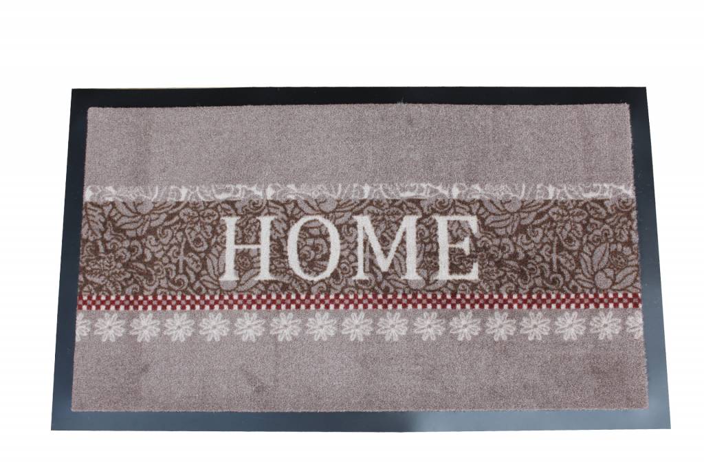 Deurmat Home Flowers 45x75 cm.