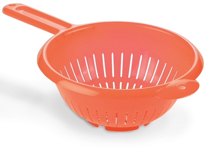 Vergiet pvc met handvat - 20 cm.