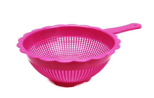 Vergiet pvc met handvat - 25 cm.  -  diverse kleuren