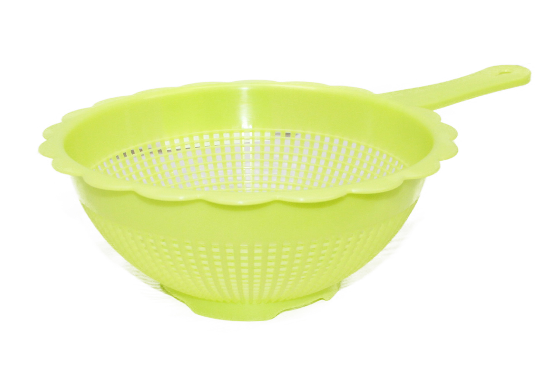 Vergiet pvc met handvat - 25 cm.  -  diverse kleuren