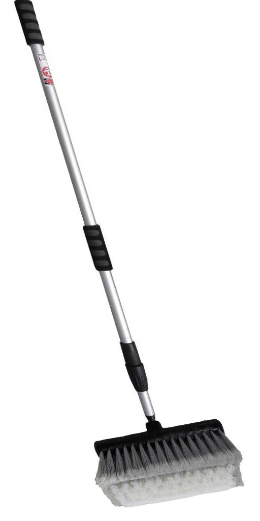 Telescoopsteel Hydro uitschuifbaar tot 4 meter met Camionborstel prof.