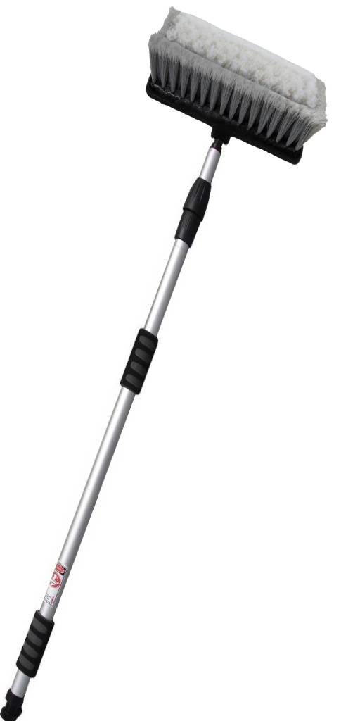 Telescoopsteel Hydro uitschuifbaar tot 4 meter met Camionborstel prof.