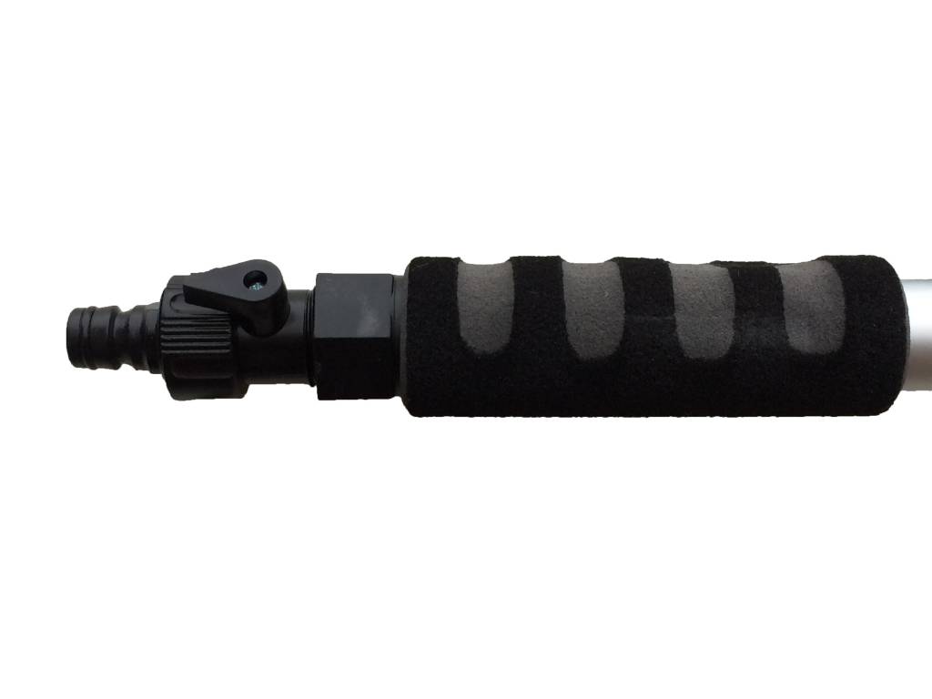 Telescoopsteel Hydro uitschuifbaar tot 4 meter met Camionborstel prof.