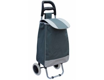 Boodschappentrolley 33 L. Grijs