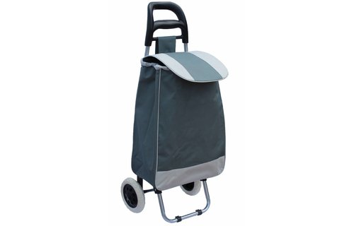 Boodschappentrolley 33 L. Grijs