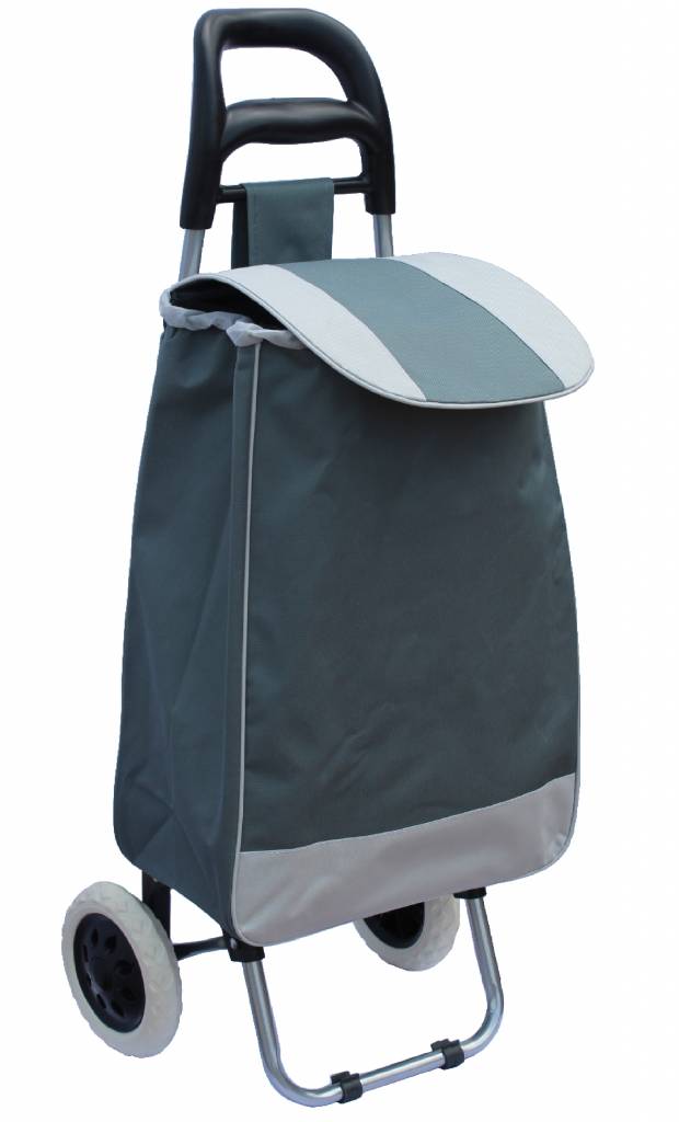Boodschappentrolley 33 L. Grijs