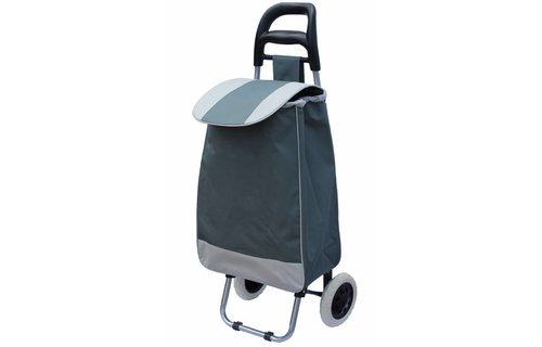 Boodschappentrolley 33 L. Grijs