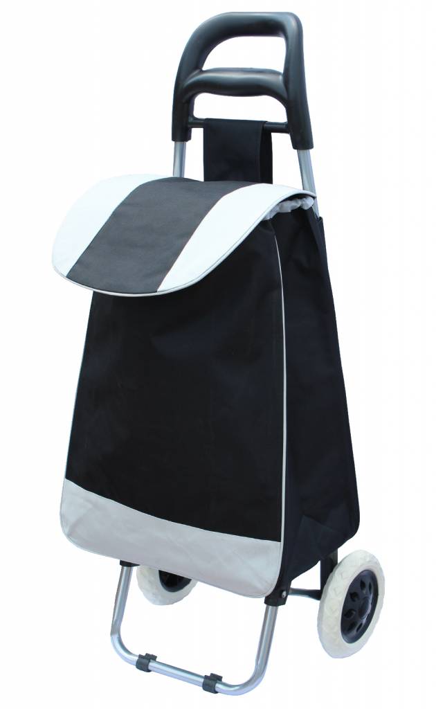 Boodschappentrolley 33 L. Zwart Boodschappentrolley 33 L. Zwart