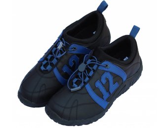 Leder Schoen Club Brugge Zwart/Blauw