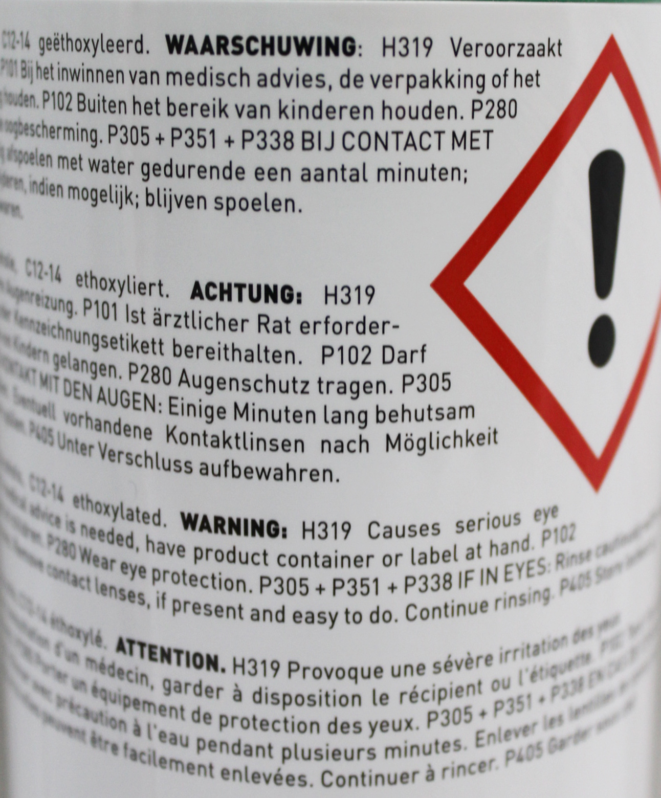 Glazenwassers zeep Liquid 5 liter Glazenwassers zeep Liquid 5 liter