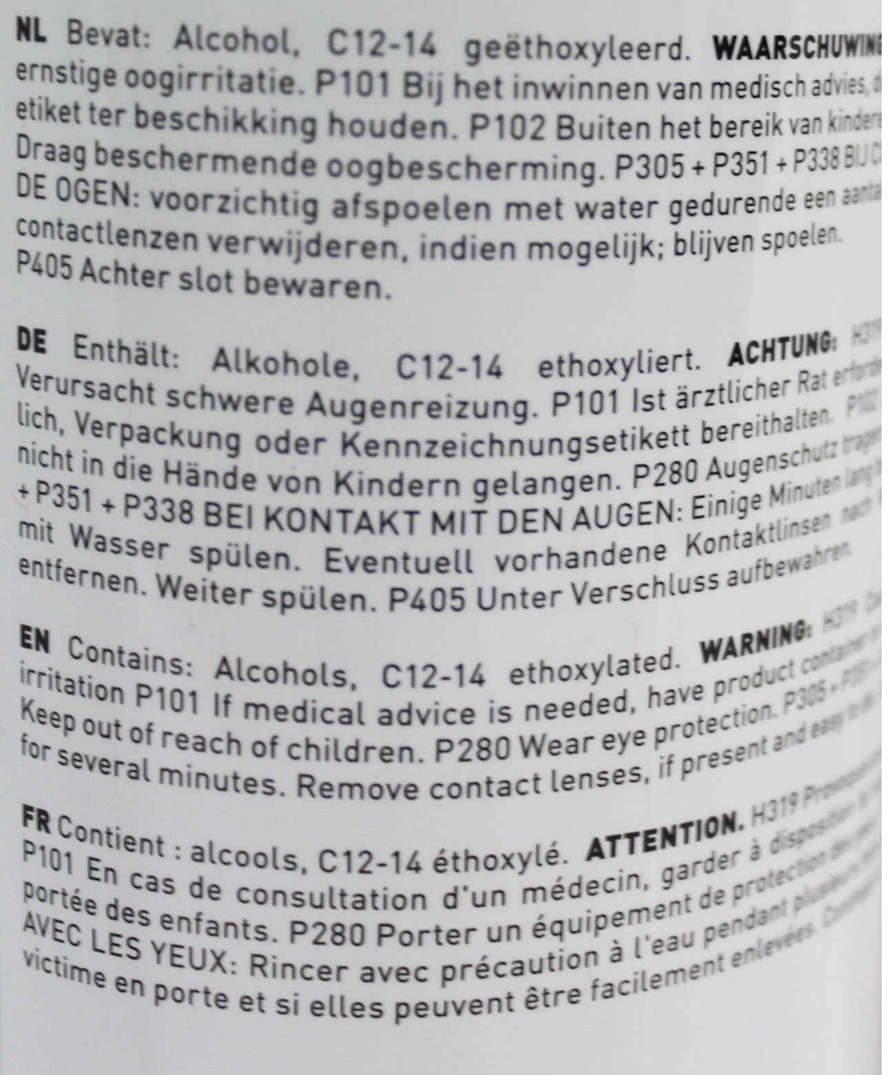 Liquid window cleaning soap 5 Liter