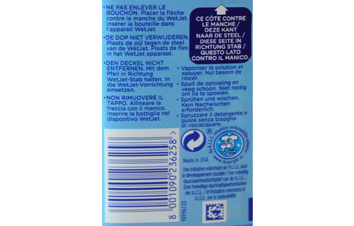 WetJet Reinigingsmiddel  1,25 liter