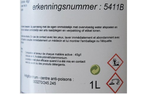 MOSA Ontmosser "groene aanslagreiniger" 10 Liter