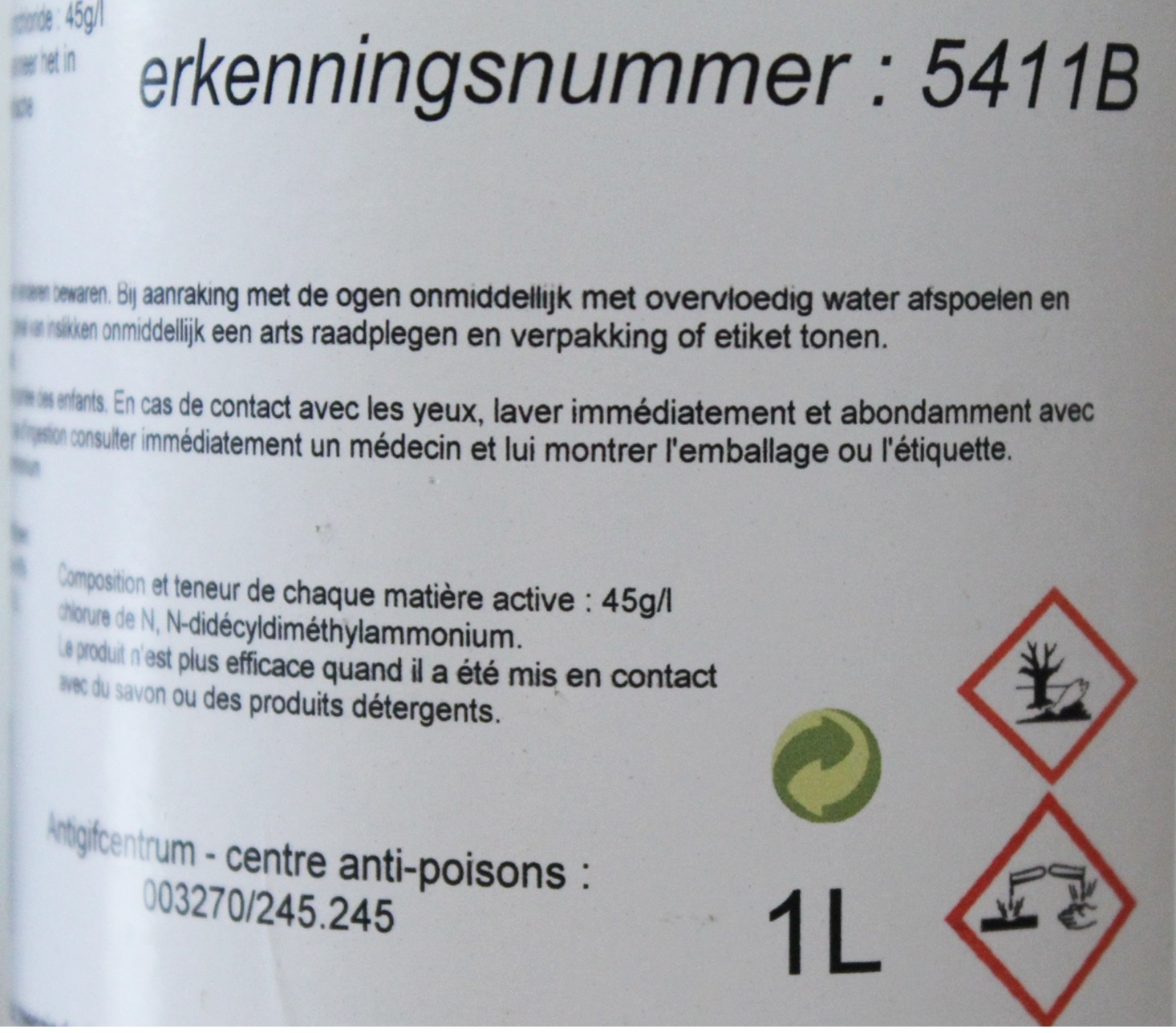 MOSA Ontmosser "groene aanslagreiniger" 10 Liter