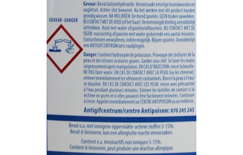 Oven-reiniger Spray  500 ml.