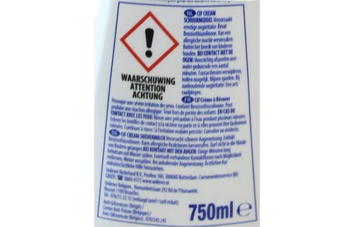 Cream Schuurmiddel Original 750ml