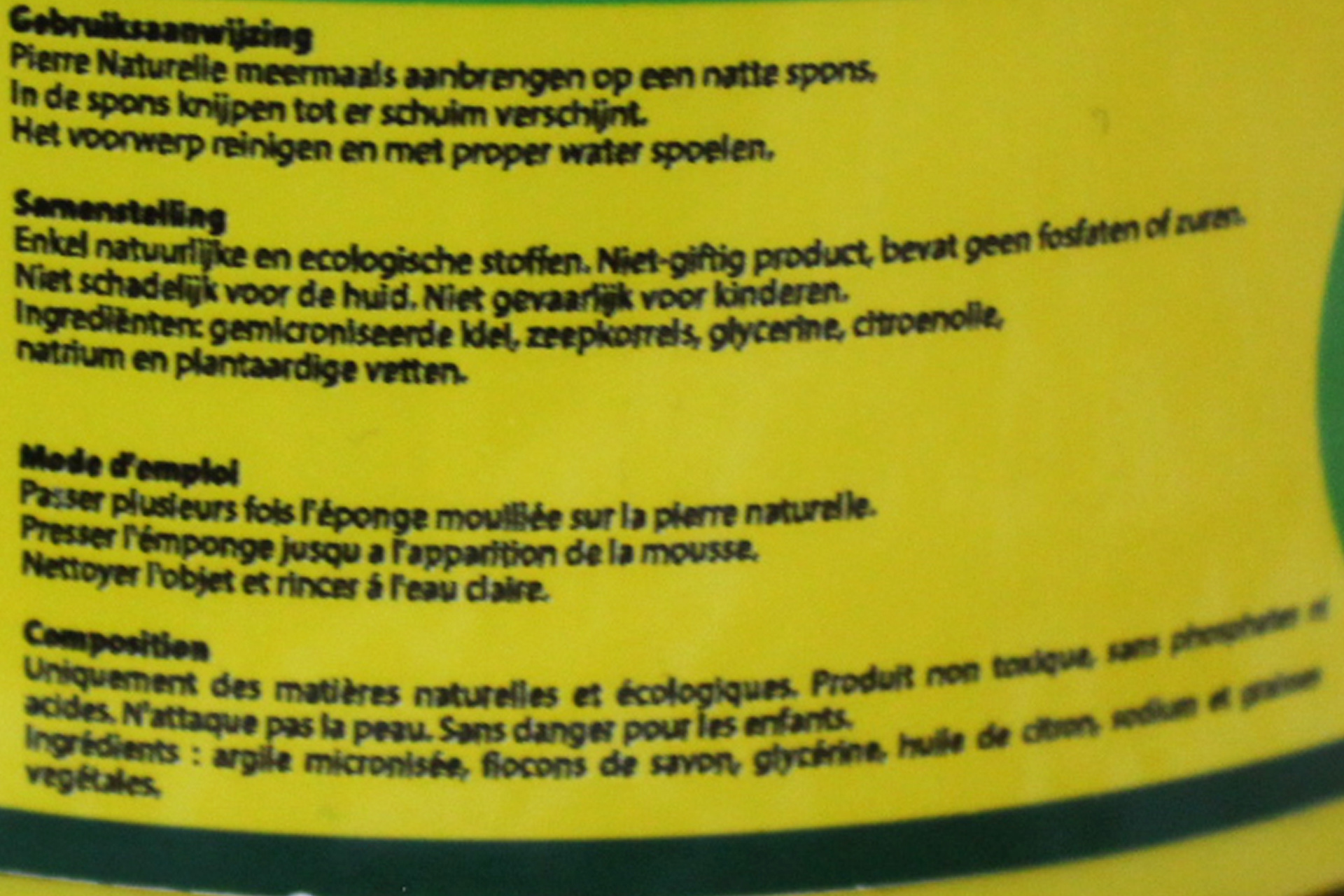 PIERRE NATURELLE  "Witte steen"  600 gr