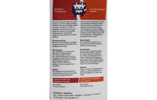 Vloeibare Ossegalzeep wasmachine 1 L.