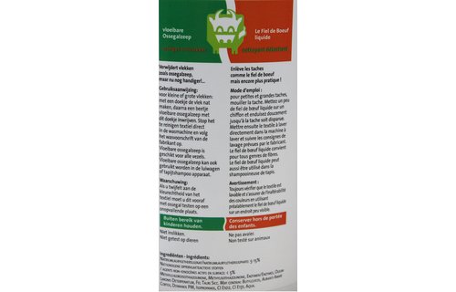 Vloeibare Ossegal Ontvlekker 1 liter.