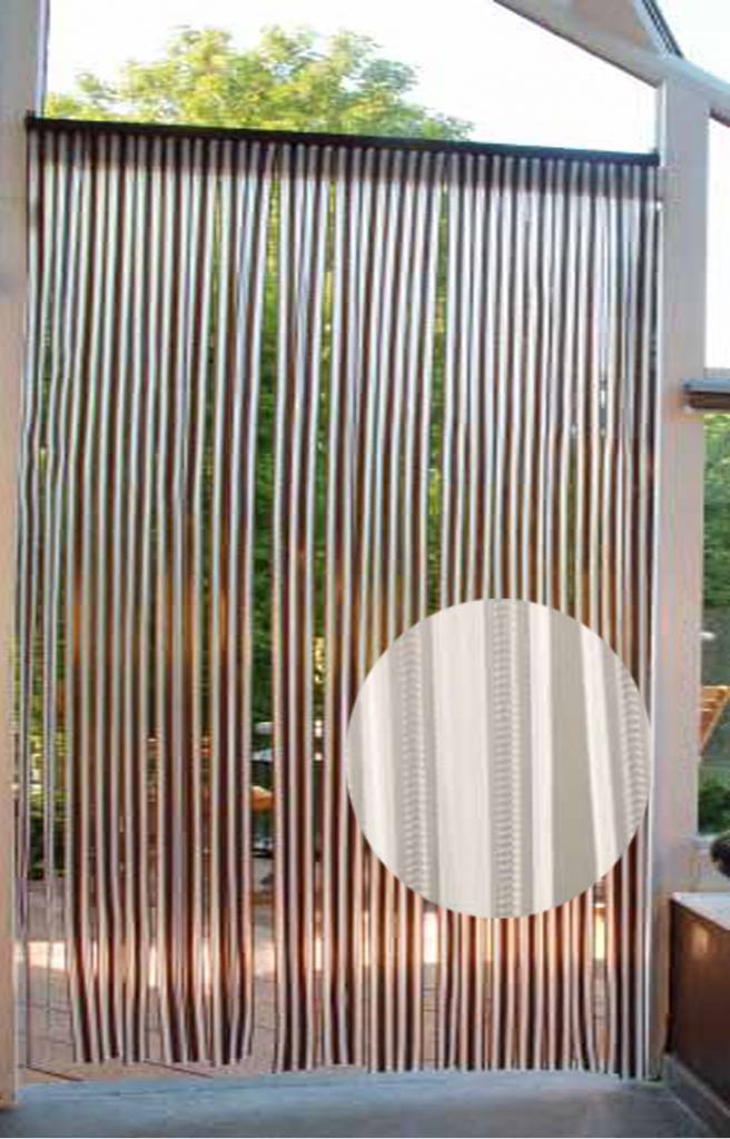 Vliegengordijn 100x220 cm. Lumina Wit