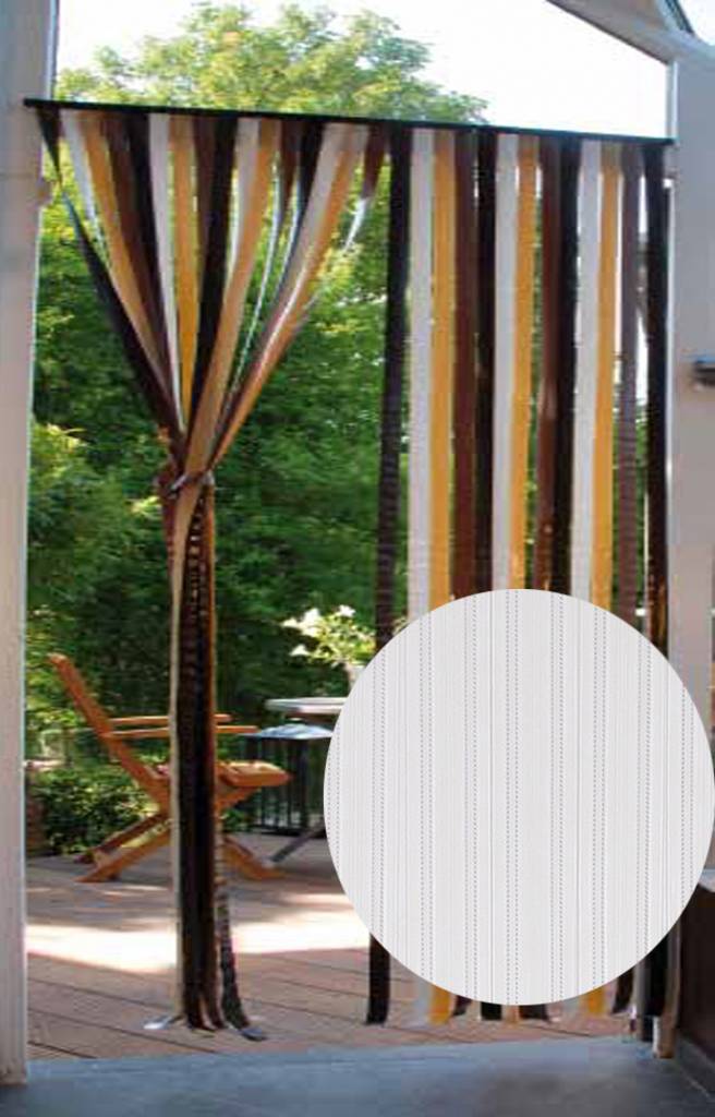 Vliegengordijn 100x200 cm. transparant