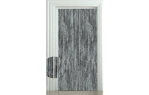 Vliegengordijn kattenstaart 90x220 cm. Grijs