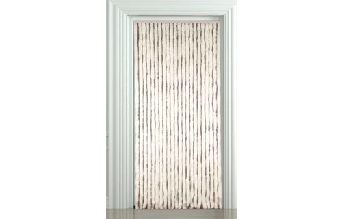 Vliegengordijn kattenstaart 100x220 cm. Wit