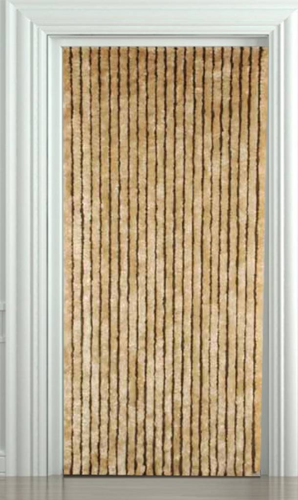 Vliegengordijn kattenstaart 100x220 cm. Beige