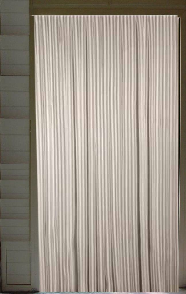 Vliegengordijn pvc Transparant 90x220 cm. Vliegengordijn pvc Transparant 90x220 cm.