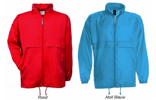 Regenjas B&C K-Way model Adult