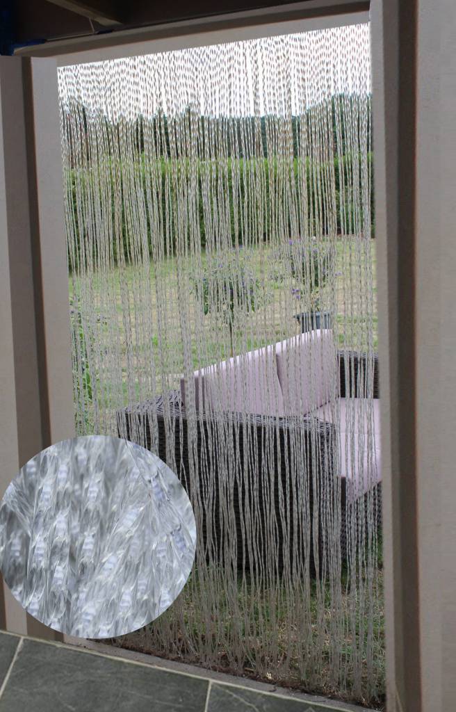 Vliegengordijn Medusa 100x220 cm. transparant