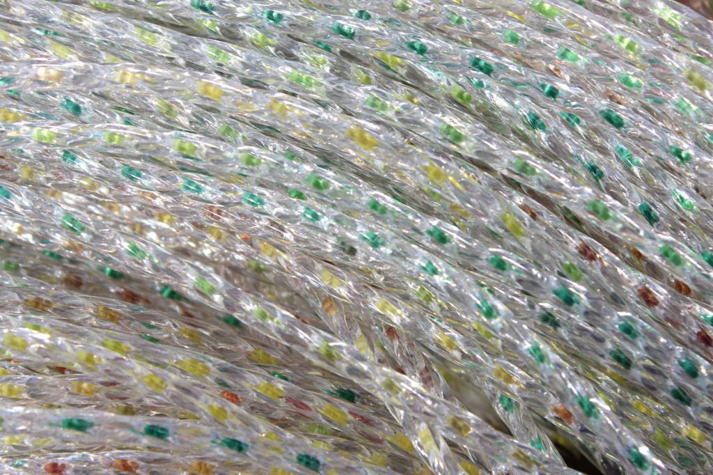 Vliegengordijn Medusa 100x220 cm. Geel/Groen