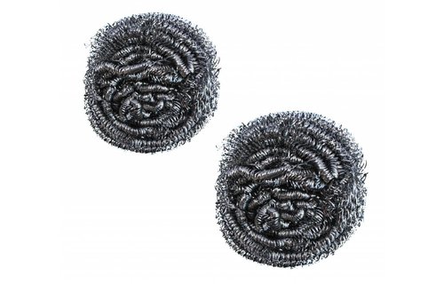 Schuurspons RVS set van 2 stuks Schuurspons RVS set van 2 stuks