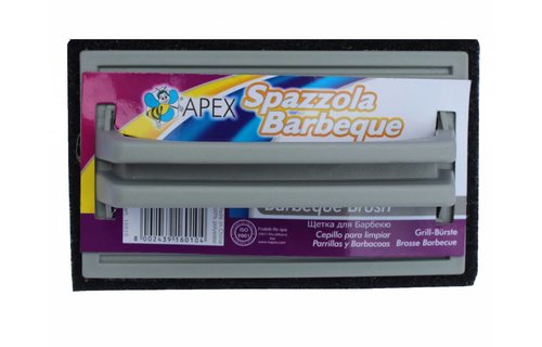 Barbecue reinigingsspons met handvat Barbecue reinigingsspons met handvat