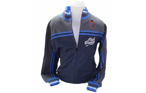 Sweatervest met Rits Club Brugge